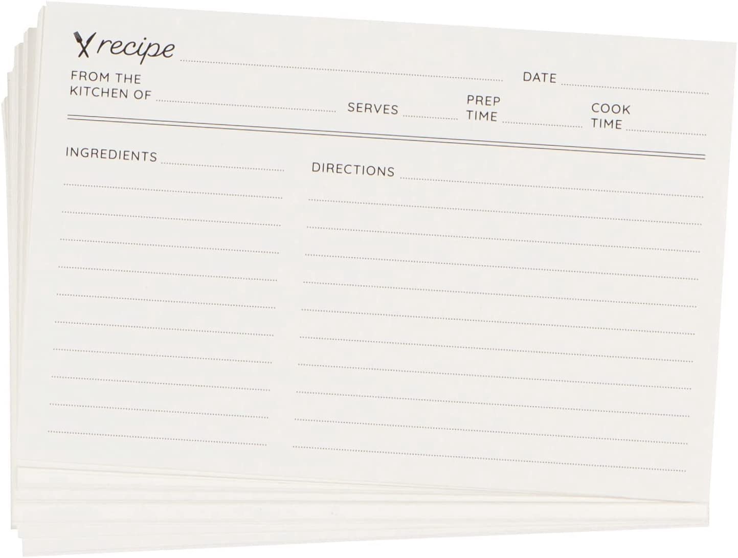 Now Designs Recipe Card Box Notepad, Lemons (5261003)