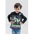 thumbnail image 2 of Disney Nightmare Before Christmas Jack Skellington Sally Toddler Boys Fleece Hoodie Toddler to Big Kid, 2 of 5