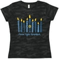 thumbnail image 3 of Inktastic Peace Light Hanukkah Women's T-Shirt, 3 of 5