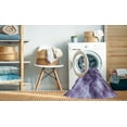thumbnail image 2 of Ahgly Company Machine Washable Indoor Rectangle Transitional Purple Mimosa Purple Area Rugs, 2' x 4', 2 of 7