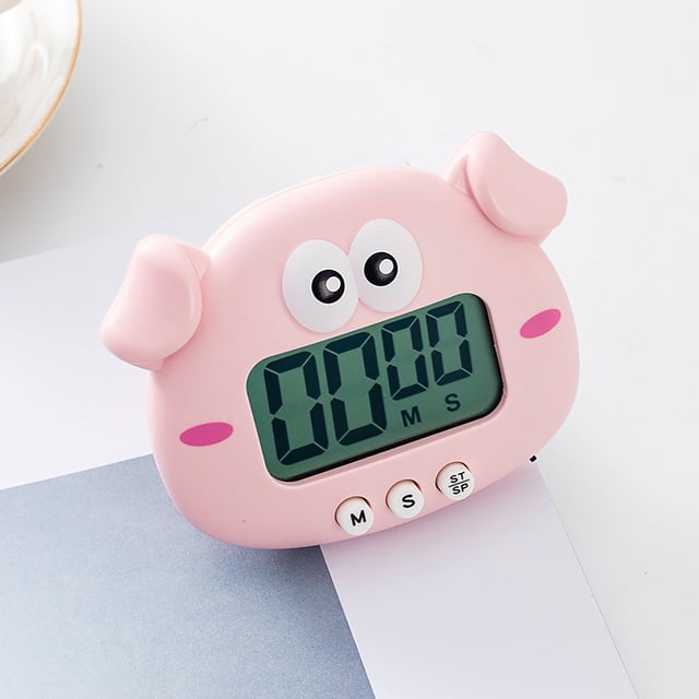 Up to 65% off Cartoon Electronic Timer Kitchen Timers Refrigerator Magnets Sticker