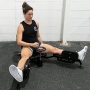 Valor Fitness Leg Stretcher Machine Adjustable Leg Split Flexibility Trainer Equipment - 180 Degrees - Max Weight 300 lbs