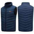 thumbnail image 2 of Chaleco calefactor para hombres y mujeres, ropa de algodón con calefacción en los hombros, chaleco calefactor inteligente, 2 of 5