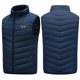 thumbnail image 5 of Chaleco calefactor para hombres y mujeres, ropa de algodón con calefacción en los hombros, chaleco calefactor inteligente, 5 of 5