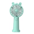 thumbnail image 1 of GUOOL Personal Fan Portable Fan with Cooling Phone Holder Base Powerful Table Fan Desk Green, 1 of 9