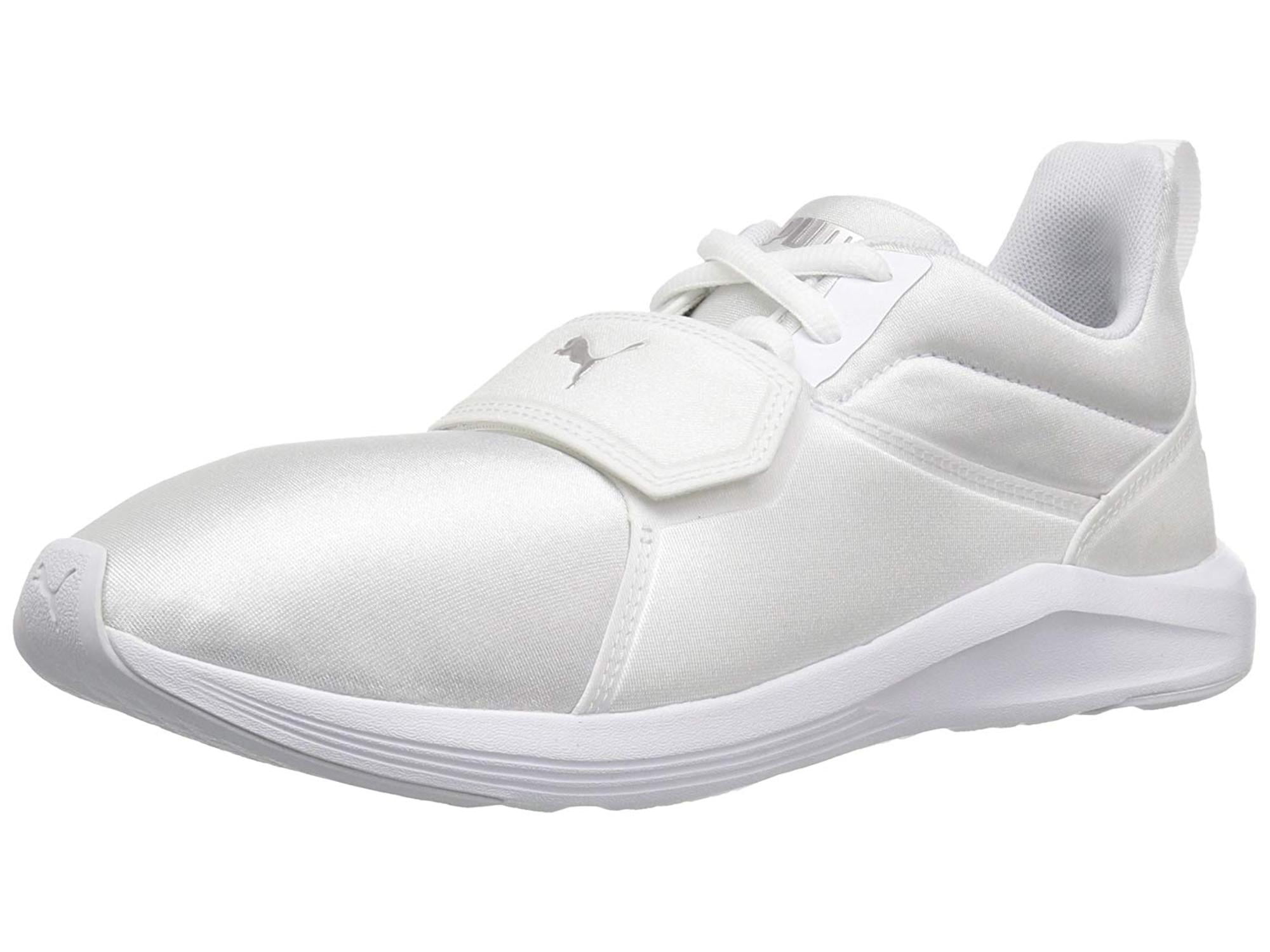womens white puma trainers