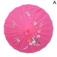 thumbnail image 5 of Oil Paper Painted Umbrella, Flower Pattern Chinese Cloth Umbrella Japanese Umbrella Parasol, Dancing Umberlla with Wooden Handle for Wedding Bridal Party Photography Prop, 5 of 7
