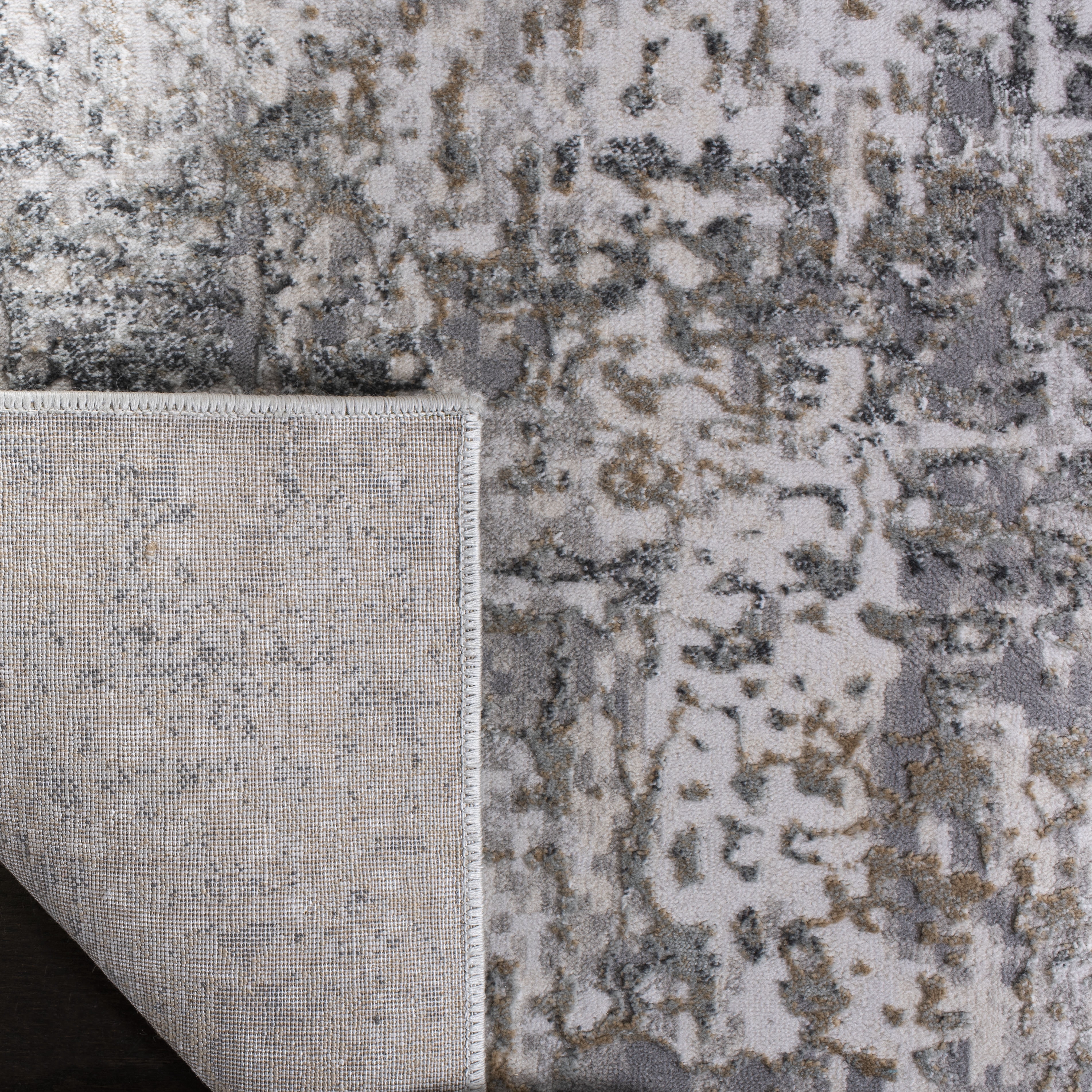 SAFAVIEH Vogue Martha Abstract Area Rug, Beige/Grey, 3' x 5'