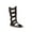 Multicolor, variant on Ellie Shoes E-031-Warrior, Mens Knee-High Flat Sandal S [Mens USA 8/9] / Black