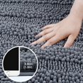 thumbnail image 3 of Bathroom Rugs Bath Mat Set for Bathroom 2 Piece (Grey) Grey -, 3 of 6