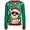 Green Reindeer Lights, variant on Boys' Ugly Christmas Sweater - Fleece Novelty Xmas Holiday Party Pullover Sweatshirt (4-18)
