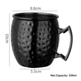 thumbnail image 3 of Mistaha Tasse à Cocktail en Acier Inoxydable Tasse à Boisson Solide 18 Onces pour Bar à Domicile, 3 of 8