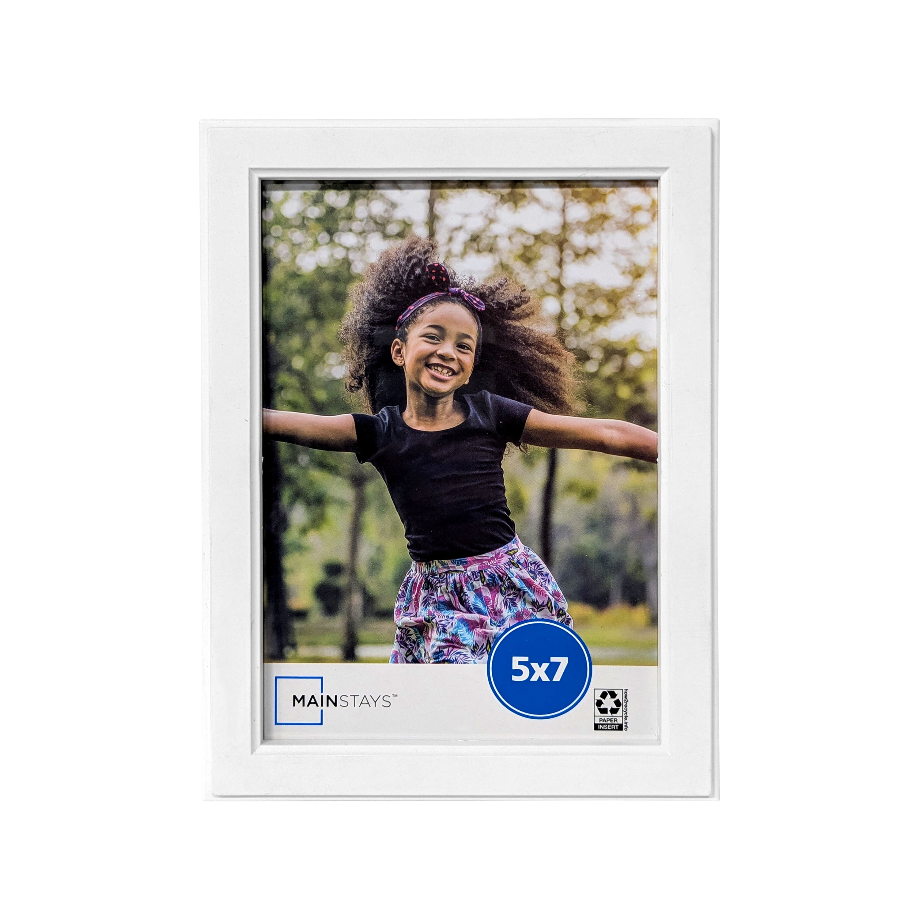 Mainstays 5" x 7" Step White Photo Frame - 12 PC Set