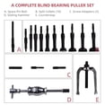 thumbnail image 2 of Kit extractor de rodamientos para agujero ciego con piloto interno, 2 of 9