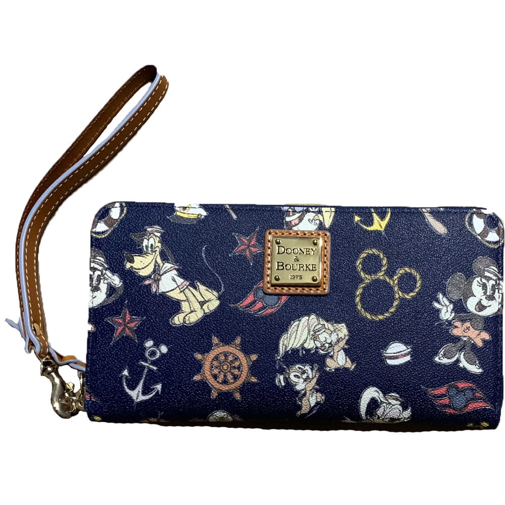 Disney Dooney Cruise Line Navy Mickey and Friends 2018 Wallet - Walmart.com