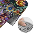 thumbnail image 5 of Yiaed Vintage Floral Print Bathroom Mat Set 2 Pieces Mat Anti-Skid Pad Ultra Soft and Absorbent Bathroom Bath Mat Contour Bath Rugs for Toilet Base, 5 of 6