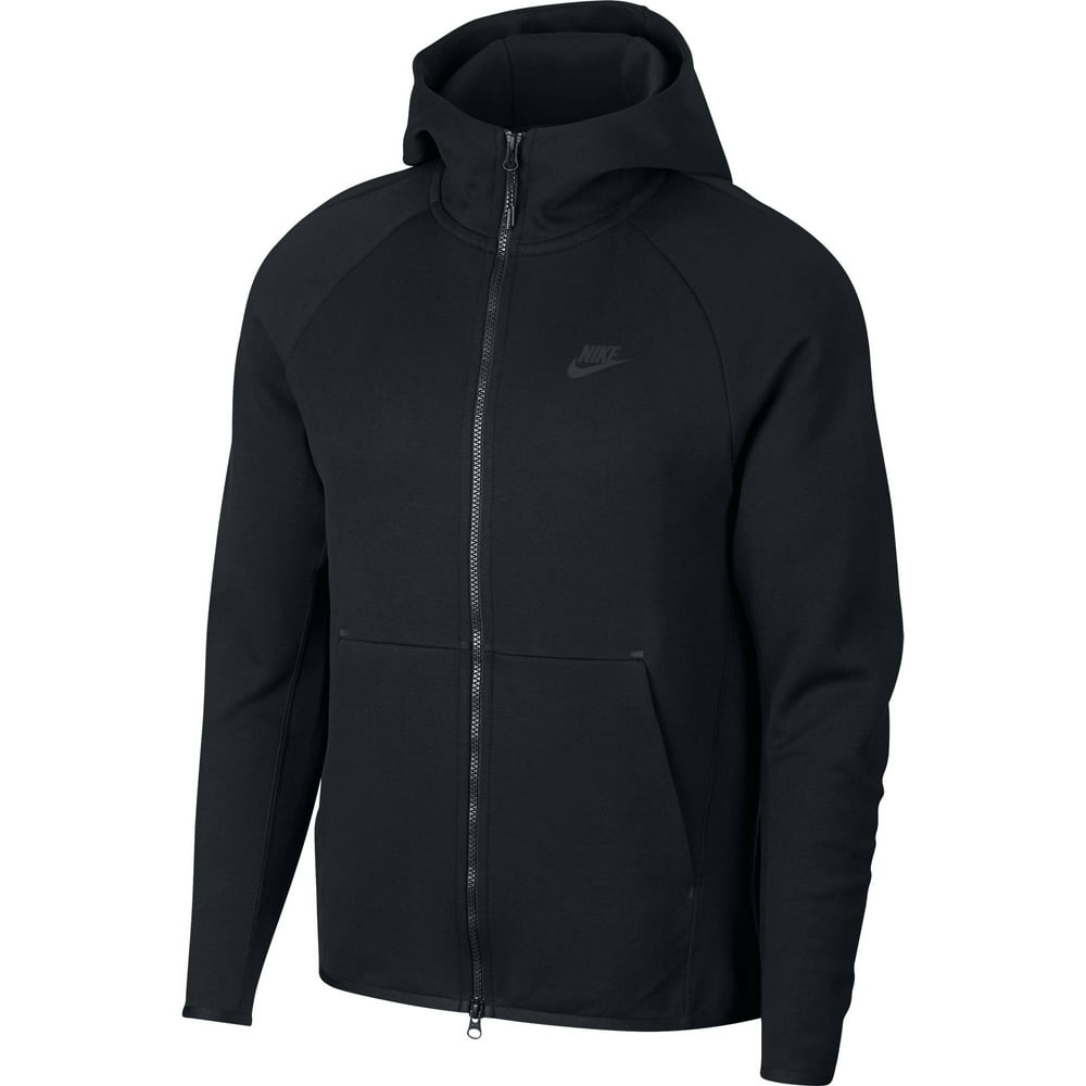 Nike - Nike Men's Sportswear Tech Fleece Full Zip Hoodie Black 928483 ...