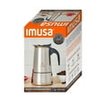 thumbnail image 3 of IMUSA Stainless Steel 4-Cup Stovetop Coffeemaker, Gray, 3 of 9