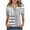A-Gray, variant on JTZGDY Women's Polo Shirts Short Sleeve V Neck Business Casual Patchwork Tunic Tops Lapel Collared Summer Golf Polos Work Summer Printed Tees Shirt