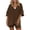 short sets 99#Brown, variant on WAYUTE Womens Sets 2 Piece Outfits V Neck Casual Short Sleeve Shorts High Waisted Workout Athletic Wear Solid Color Slim Fit Outfit