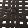 thumbnail image 5 of GDF Studio Honolulu Outdoor Cast Aluminum Square Dining Table, Hammered Bronze, 5 of 7