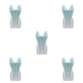 thumbnail image 1 of Matsuzay Apliques de encaje para corpiño de boda DIY o accesorio de vestido de baile cuentas 3D bordadas con diamantes de imitación verde B Type2 NO2, 1 of 6