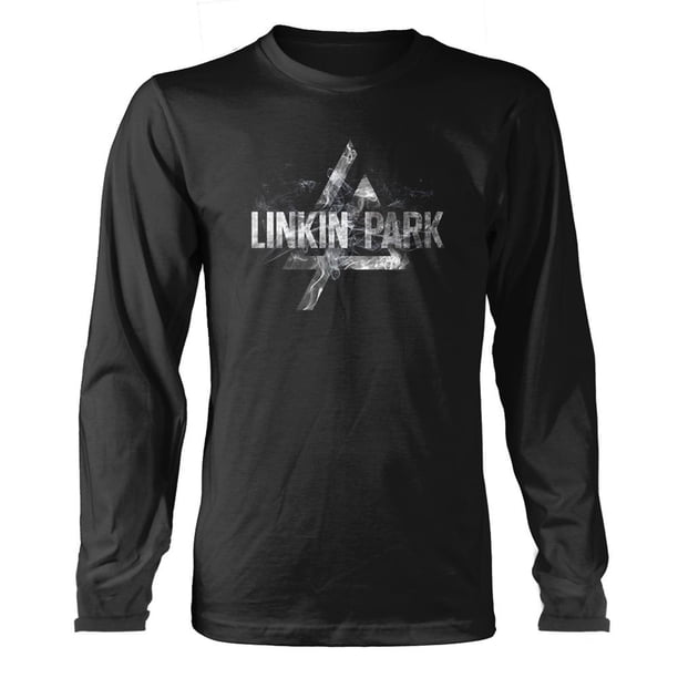 Linkin Park - Camiseta Humo de Manga Larga para Adultos Unisex (Negro)
