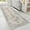 Taupe-style-01, variant on Area Rug 2x3 Doormat, Machine Washable Low Pile Rugs, Small Retro Chenille Entryway Mat for Entrance, Hallway, Kitchen and Corridor, Heathered Grey