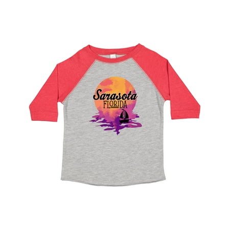 

Inktastic Sarasota Florida Beach Trip Gift Toddler Toddler Girl T-Shirt