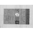 thumbnail image 1 of Ahgly Company Indoor Rectangle Solid Gray Modern Area Rugs, 4' x 6', 1 of 1