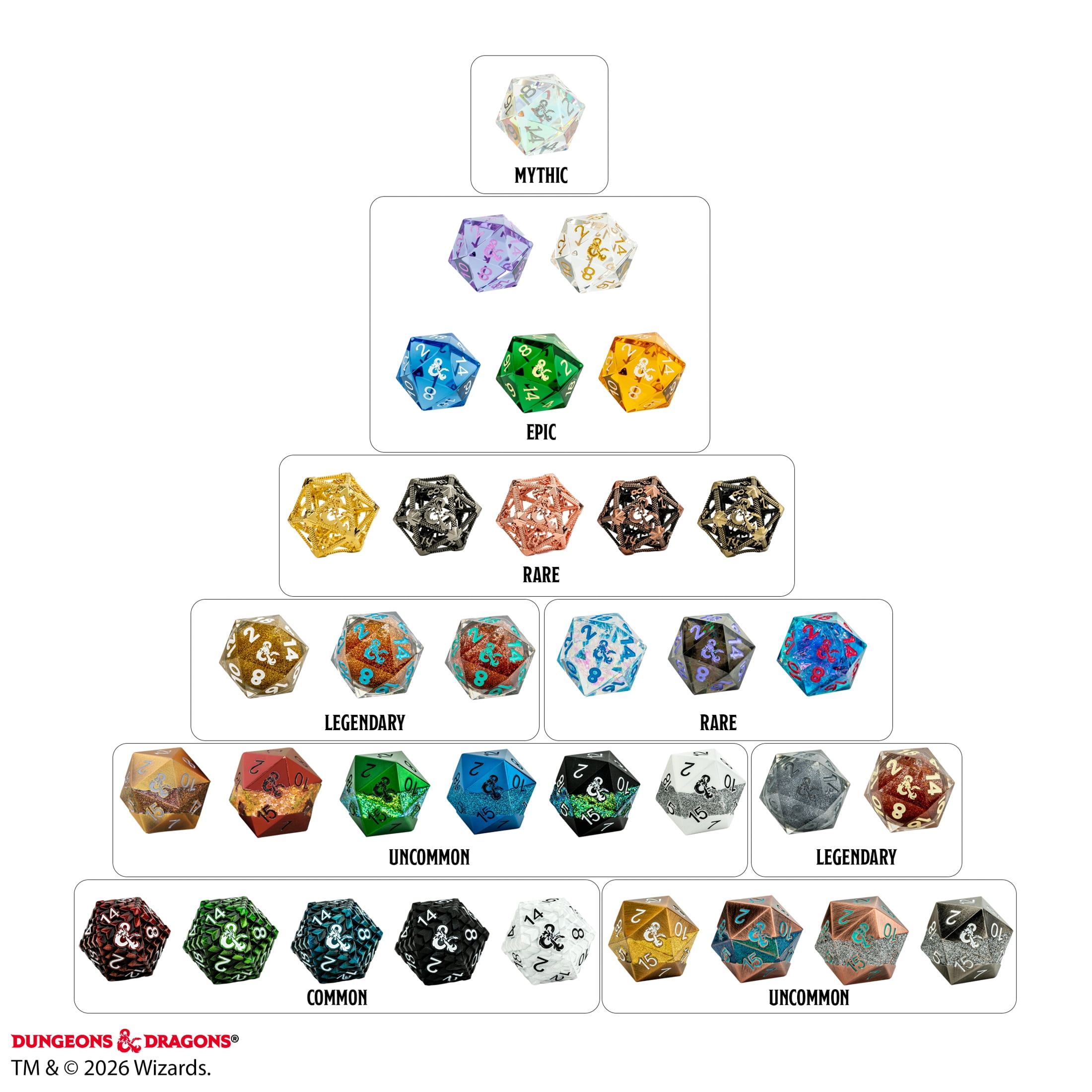 D&D Fizban's Treasure D20 Blind Box