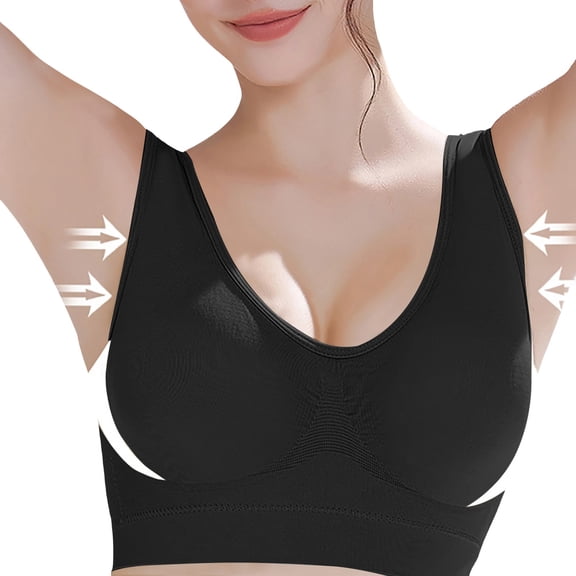 Bras for Women Full Coverage High Impact Sports Yoga Wireless Bralettes Everyday Push Up Comfortable Bra