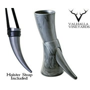 Plastic Viking Drinking Horn - Black
