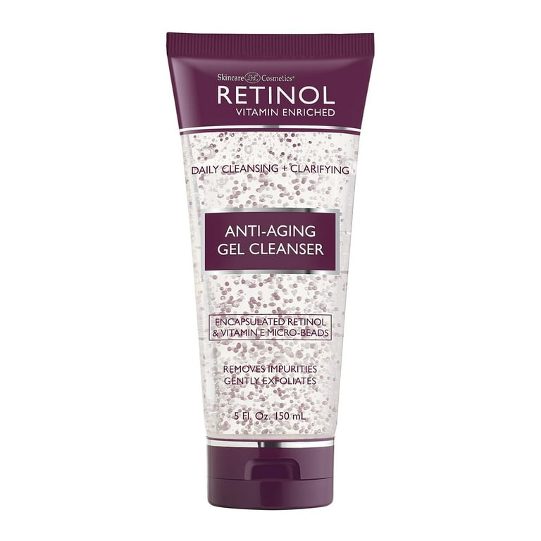 Skincare Retinol Anti-Aging Cleanser Gel 5 Oz - Vitamin