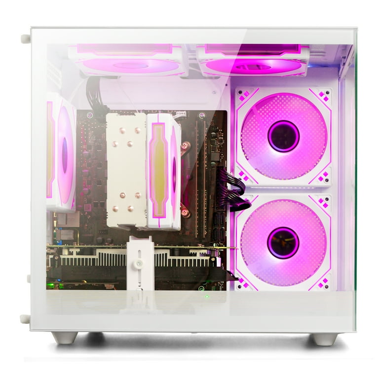 WIWB Gaming PC Desktop, Ryzen 7 5700X, RTX 5060 8GB, 32GB DDR4 RAM