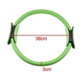 thumbnail image 2 of AeroPilates Magic Circle | for Mat & Reformer Workouts | Padded Foam Grips, 2 of 5