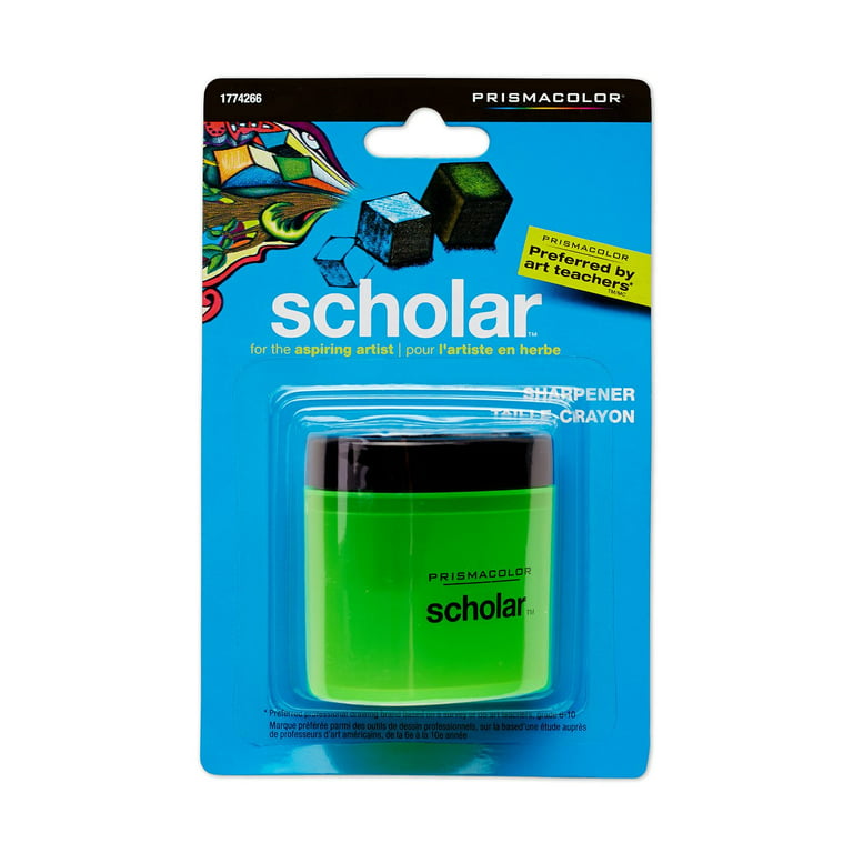 Prismacolor 1774266 Scholar Pencil Sharpener Green Plastic