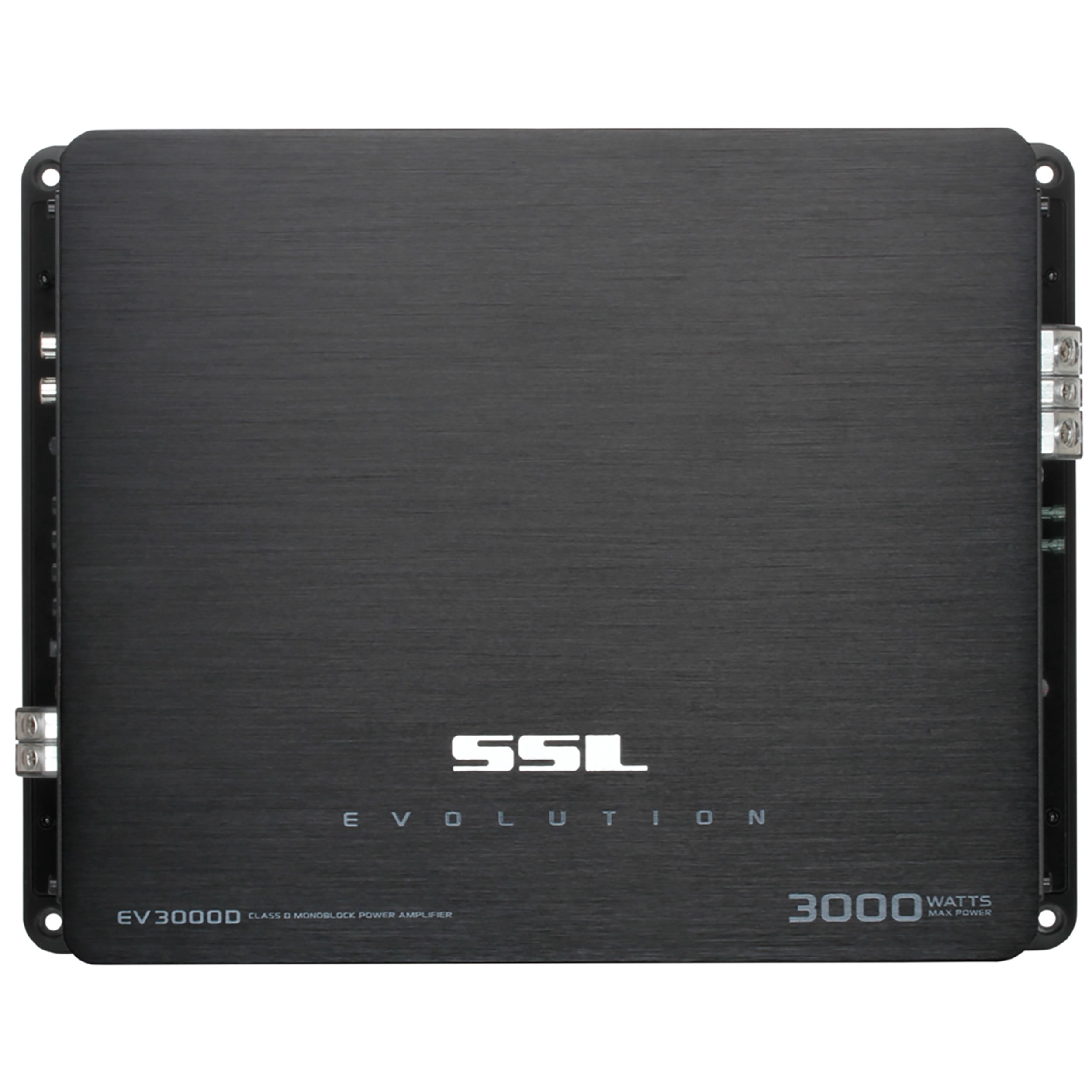 Sound Storm Laboratories EV3000D Evolution Series Car Audio Amplifier – 5000 High Output, Class D, Monoblock, 1 Ohm, Low Level Inputs, Low Pass Crossover, Hook Up To Stereo and Subwoofer