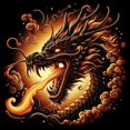 thumbnail image 1 of Blazing Dragon - Peinture Diamant DIY, 1 of 6