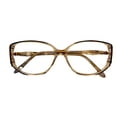 thumbnail image 4 of Bob Mackie Womens Ophthalmic Eyeglass Plastic #749 Hand Painted Autumn. 53mm, 4 of 7