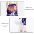 thumbnail image 2 of Unicorn Stylish Chiffon Women's Beach Dress with Polyester Straps - for Beach Skirts, 2 of 6
