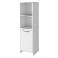 thumbnail image 2 of Kitchen Pantry, White Modern, Single Door, Four Shelves Pantry Cabinet, Modern Style, For, 2 of 5