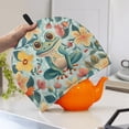 thumbnail image 3 of HELLHERO Frog Flower Tea Cozies Covers with Keep Warm Durable Polyester Canvas, Easter, 3 of 8
