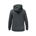 thumbnail image 2 of Sudadera Fruit of the Loom . Para mujer con capucha y cierre, gris jaspe obscuro, talla CH, 2 of 4