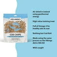 thumbnail image 3 of Icelandic+ Mini Fish Chips: Cod 9oz - Dog Treats,  For Training & Small Dogs, 2 Ingredient Air-Dried Crunchy Chips, 3 of 7