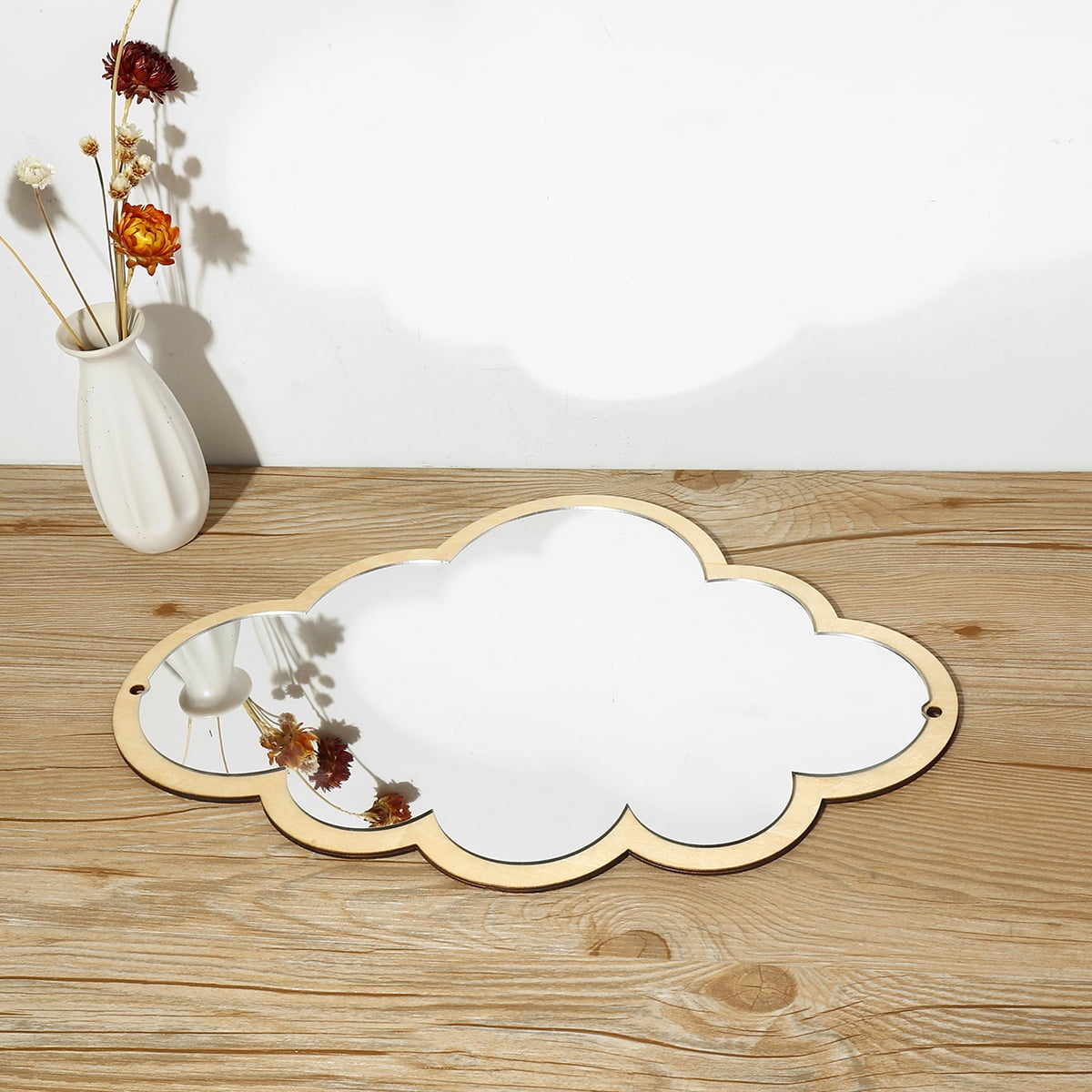 Cloud Mirror Wall Sticker Decal Acrylic Creative Room Art Home Decor
