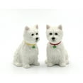 thumbnail image 4 of Ceramic Westie Dog Salt and Pepper Shakers 2.6in, 4 of 5
