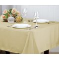 thumbnail image 1 of Kashi Home Matilda Beige Jacquard Tablecloth 70 Round, 1 of 3