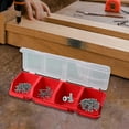 thumbnail image 6 of MOMOJIA Multi Compartment Organizer Box For Screws Small Parts Plastic Hardware, 6 of 13