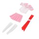 thumbnail image 3 of Figura Femenina A Escala 1/12, Ropa De Mu?eca, Marinero Para Figuras De Acción De 6 Pulgadas, Ropa Rosa Sunnimix muñeca con capucha, 3 of 8
